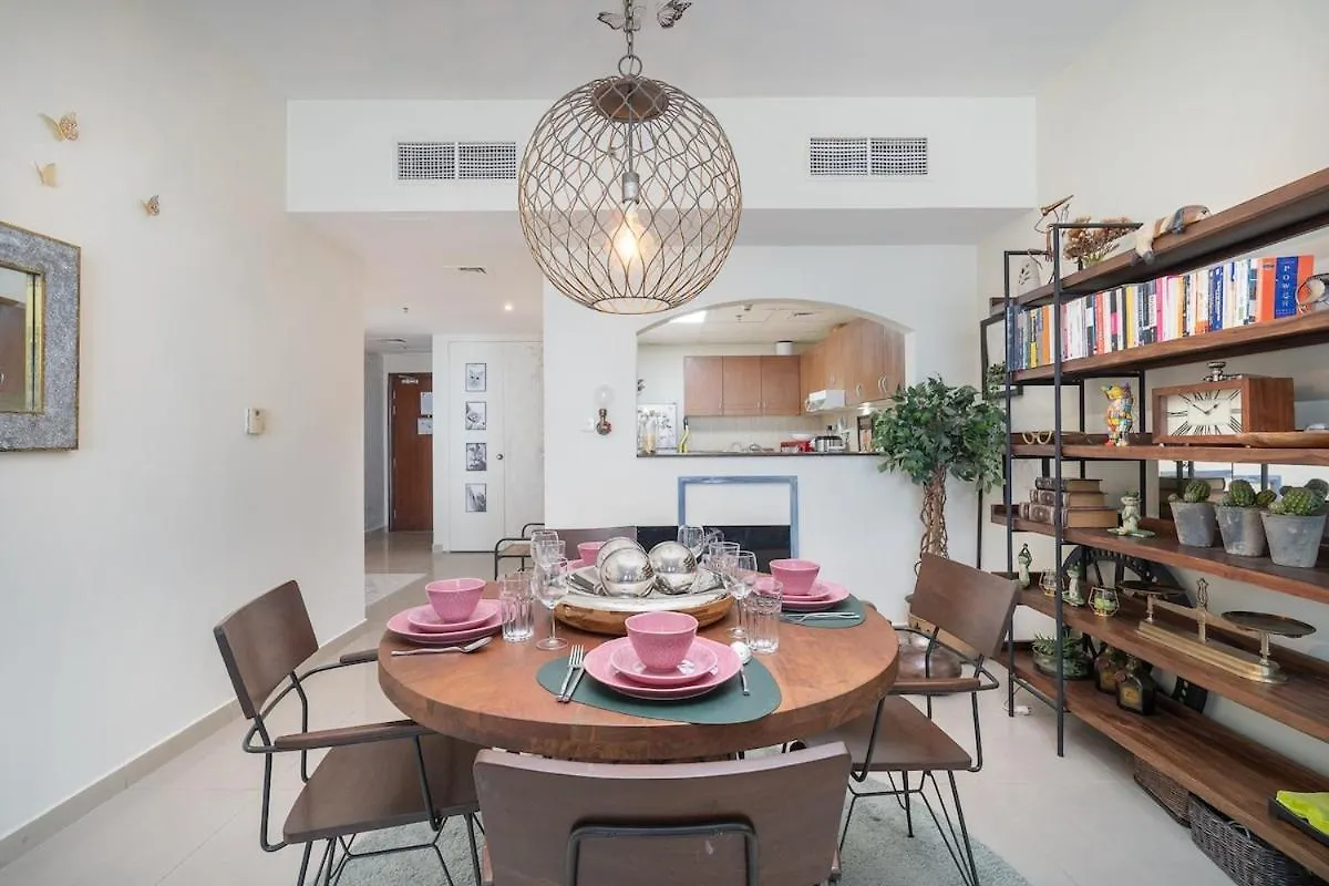 Modern Aesthetic 1-Bedroom Apartment With Exudes Warmth And Style In Jlt! Dubai
