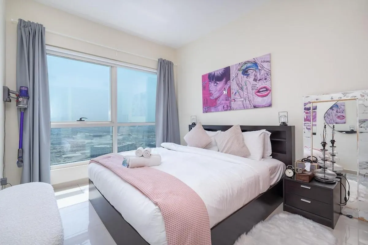 Modern Aesthetic 1-Bedroom Apartment With Exudes Warmth And Style In Jlt! Dubai United Arab Emirates