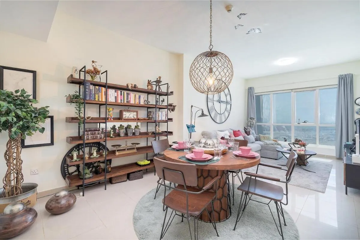 Modern Aesthetic 1-Bedroom Apartment With Exudes Warmth And Style In Jlt! Dubai 0*,  United Arab Emirates